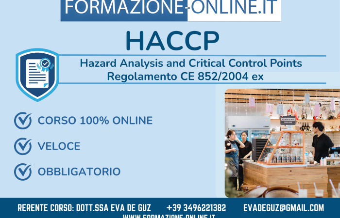 HACCP (ex libretto sanitario)